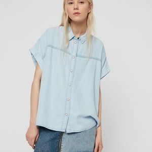 All Saints Pome Bay Shirt Size 4
